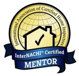 InterNACHI Certified Mentor badge &mdash; Clay Schleitwiler